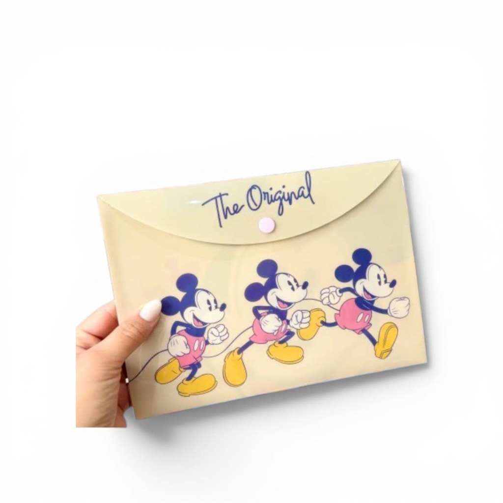 SOBRE PVC A5  C/BROCHE HORIZ.MICKEY